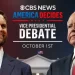 CBS News Announces Vice Presidential Debate Between Sen. JD Vance and Gov. Tim Walz October 1 in New York – on CBS, CBS News 24/7 and Paramount+