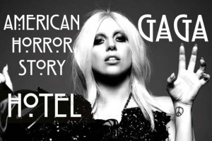 Lady Gaga co-stars  on American Horror Story: Hotel