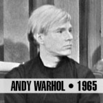 Artist Andy Warhol. Photo credit Reelin' in the Years Productions, LLC