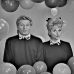 Lucille Ball with host Danny Kaye