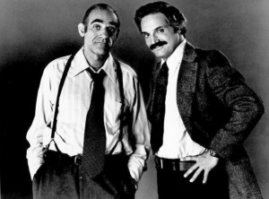 Barney Miller's Hal Linden & Abe Vigoda (1975)