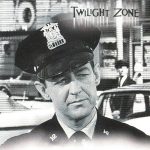 William Schallert on a Twilight Zone trading card.