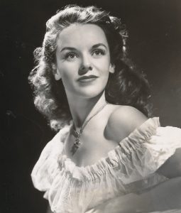 Janet Waldo in the CBS radio comedy, Meet Corliss Archer, which ran from 1943 to 1956. The series also ran on TV, with Ann Baker in the title role. Photo: MortysTV.com