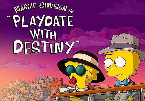 “The Simpsons” Animated Short Film “Maggie Simpson in ‘Playdate with Destiny'” Streams Tomorrow on Disney+