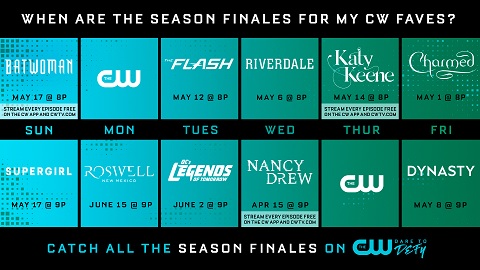 Catch The CW Season Finales! Look for “Roswell, New Mexico” and “DC’s Legends of Tomorrow” to wrap their current seasons in June