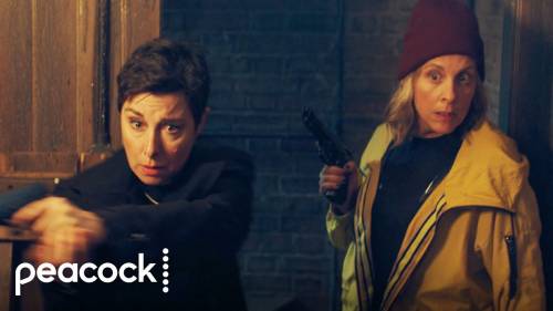 New Series! Mel Giedroyc and Sue Perkins Star in “Hitmen” Series, due on August 6 on Peacock [VIDEO]