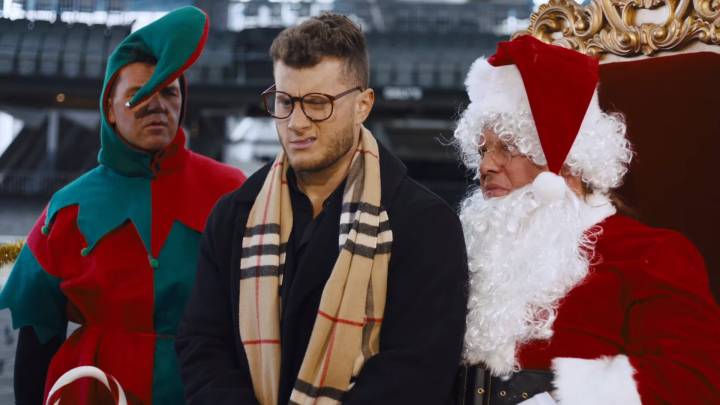 TNT's AEW Wrestlers Reenact Iconic Scenes from &quot;A Christmas Story&quot; in