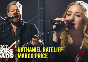 Nathaniel Rateliff and Margo Price Tease Upcoming “CMT Crossroads” Episode with Performance of “Say It Louder” Friday, March 26 @ 10PM