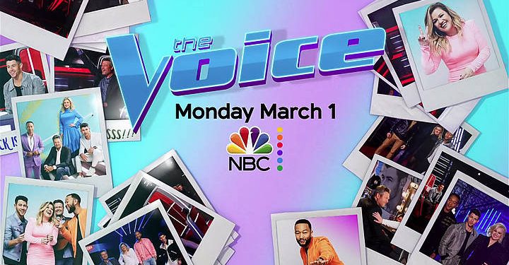 TONIGHT Season Premiere! “The Voice” Monday, March 1 @ 8PM on NBC