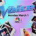 TONIGHT Season Premiere! “The Voice” Monday, March 1 @ 8PM on NBC