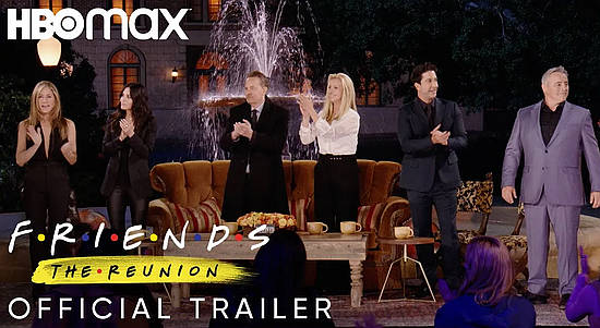 Official HBO Max Trailer Released for “Friends: The Reunion”