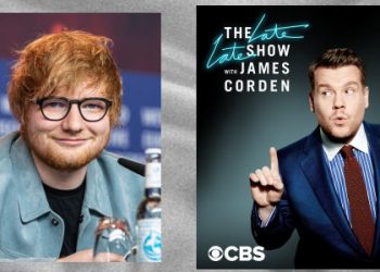 Global Pop Superstar Ed Sheeran Joins “The Late Late Show with James Corden” for a Week-Long Residency, June 28 – July 1