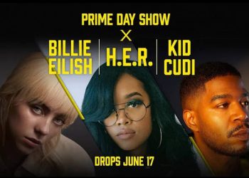 Amazon Reveals Official Trailer for the “Prime Day Show,” Featuring Billie Eilish, H.E.R., and Kid Cudi [VIDEO]