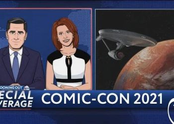 Paramount+’s Emmy Nominated Series “Stephen Colbert Presents Tooning Out the News” Reports on Breaking Stories Out of Comic-Con@Home [VIDEO]