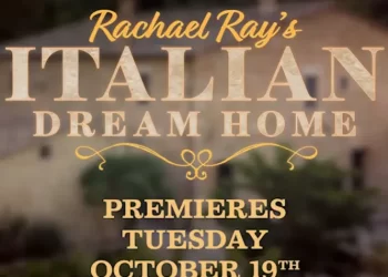 “Rachael Ray’s Italian Dream Home” Set for Tuesday, October 19th Premiere on Facebook Watch