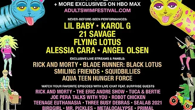 2021 Adult Swim Festival Initiates Global Takeover Heading to Screens Everywhere This November