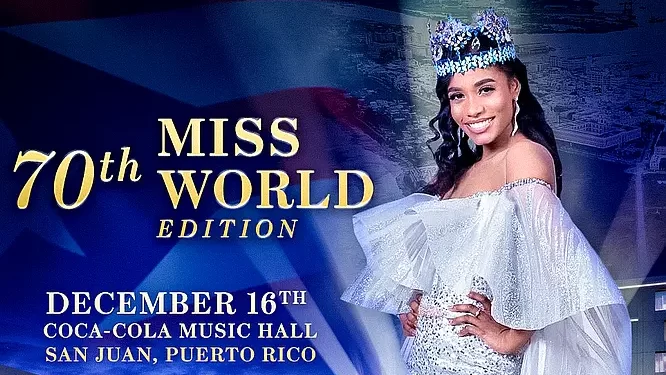 70th Miss World Pageant Final to Air Live on Thursday, December 16 @ 7PM ET / 4PM PT