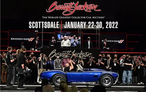 “Barrett-Jackson Live: Scottsdale” Celebrates 50th Anniversary with 38 Hours of Live Programming on FYI and the History Channel