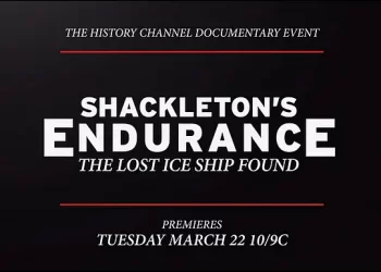 The History Channel to Premiere Special Episode “Shackleton’s Endurance: The Lost Ice Ship Found” as Part of “History’s Greatest Mysteries” on Tuesday, March 22