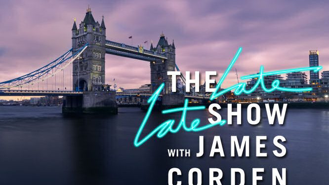 CBS’ “The Late Late Show” Kicks Off James Corden’s Final Year as Host with a Return to His Native London for the First Time in Three Years