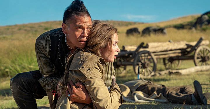 Prime Video Reveals Images for Western Drama Series “The English,” Starring Emily Blunt and Chaske Spencer