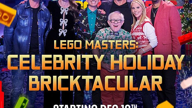 All-New Three-Night Event Special “LEGO Masters: Celebrity Holiday Bricktacular,” Hosted by Will Arnett, to Air December 19, 20, and 21, on FOX