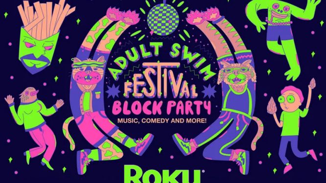 The Roku Channel Exclusively Brings Adult Swim Festival to Streamers on September 23