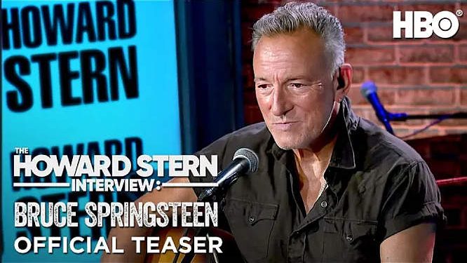 HBO Presents, In Association with SiriusXM, “The Howard Stern Interview: Bruce Springsteen” Airing Sunday, November 27 [VIDEO]