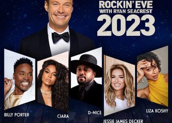“Dick Clark’s New Year’s Rockin’ Eve with Ryan Seacrest 2023”