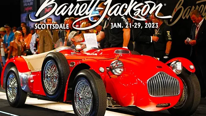 “Barrett-Jackson Live, Scottsdale Auction” Broadcast Begins January 23 At 4PM ET on FYI
