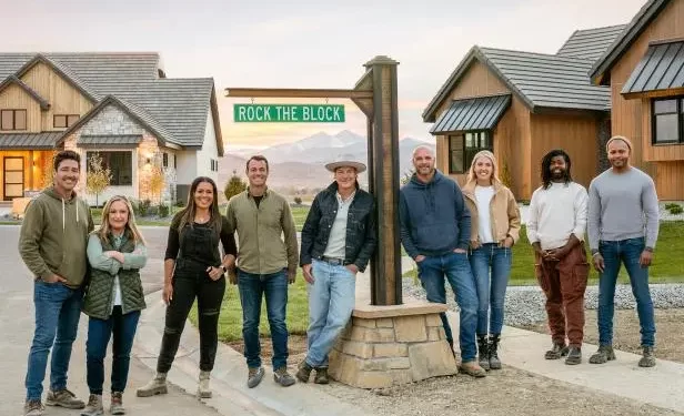 Powerhouse Home Renovation Stars Battle It Out in Biggest Season Yet of HGTV Competition Series “Rock the Block”