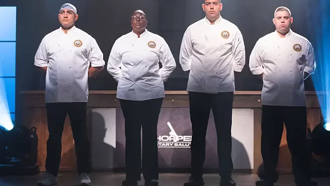 Fearless Military Chefs Take Their Skills to the “Chopped” Kitchen to Battle It Out in New Tournament “Chopped: Military Salute”