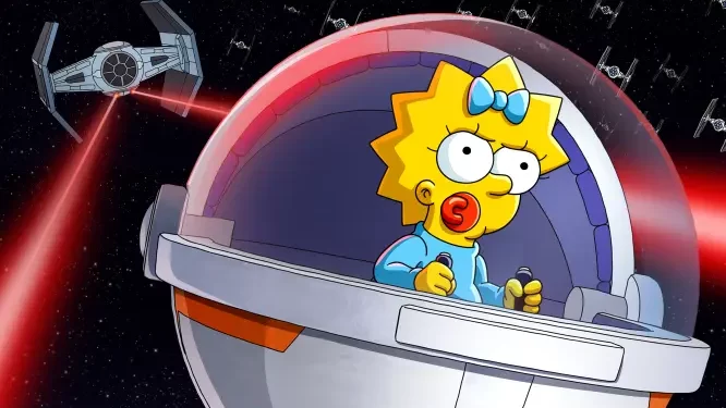 Travel to a Galaxy Far, Far Away in the New Simpsons Short “Maggie Simpson in ‘Rogue Not Quite One'” Streaming May the 4th, Exclusively on Disney+