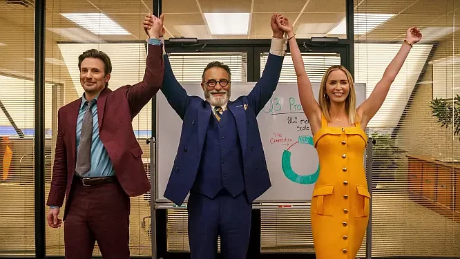 Official Netflix Teaser for “Pain Hustlers” – Emily Blunt + Chris Evans [VIDEO]