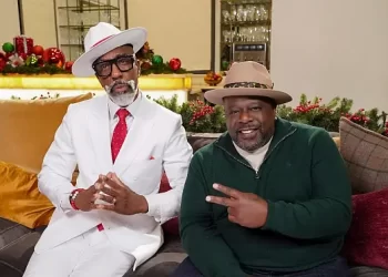 Cedric the Entertainer Jingles All the Way Into the Holiday Season with a Visit from a Very Stylish Santa Claus, Emmy Award-Winning Actor and Comedian JB Smoove, on “The Greatest @Home Videos,” Friday, November 24
