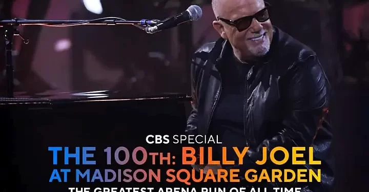 CBS Announces the First Broadcast of the Billy Joel Concert Special