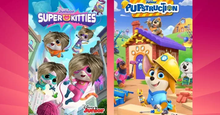 Disney Branded Television Announces Season Three Renewals for Hit Disney Junior Series “Superkitties” and “Pupstruction”