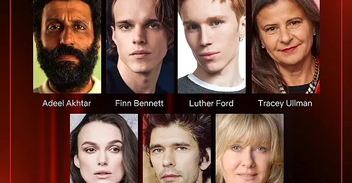 Adeel Akhtar, Finn Bennett, Luther Ford and Tracey Ullman Join Keira Knightley, Ben Whishaw, and Sarah Lancashire in “Black Doves”