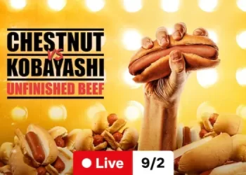 Rob Riggle and Nikki Garcia to Host “Chestnut vs. Kobayashi: Unfinished Beef” with Cari Champion and Chris Rose Calling the Match [VIDEO]