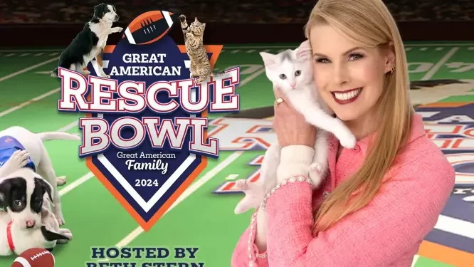 Great American Family in Partnership with North Shore Animal League America Announces Great American Rescue Bowl 2025 Kicks Off, February 9