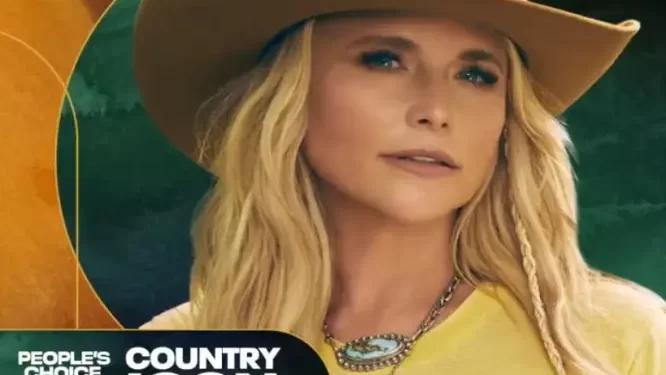 Miranda Lambert to Receive Country Icon Award at the 2024 “People’s Choice Country Awards”