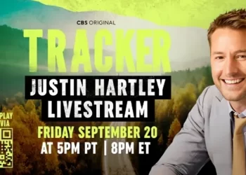 “Tracker” Star Justin Hartley to Participate in Interactive CBS Livestream Event for Fans, Hosted by “Entertainment Tonight’s” Nischelle Turner, Friday, September 20
