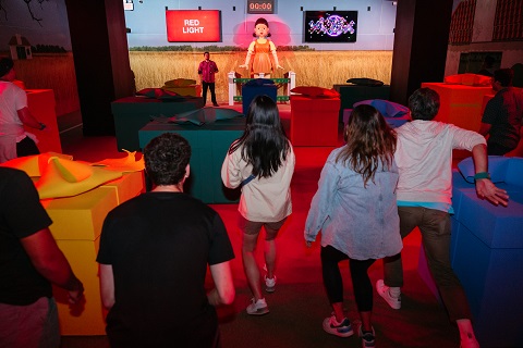 First Look at “Squid Game: The Experience,” Opening This Friday, October 11 in New York City at the Manhattan Mall