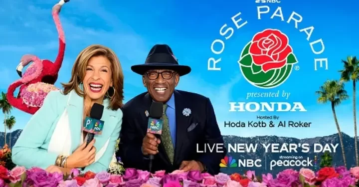 Ring in the New Year with a Live Broadcast of the 136th Rose Parade Presented by Honda on NBC, on Wednesday, January 1