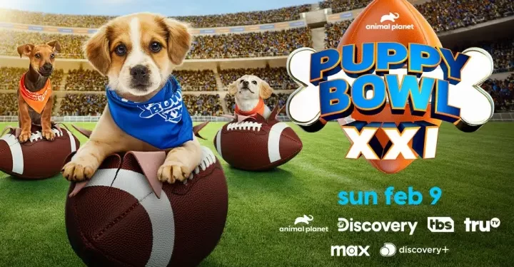 “Puppy Bowl XXI” Returns Sunday, February 9 Across Animal Planet, Discovery, TBS, truTV, Max, and discovery+ [VIDEO]