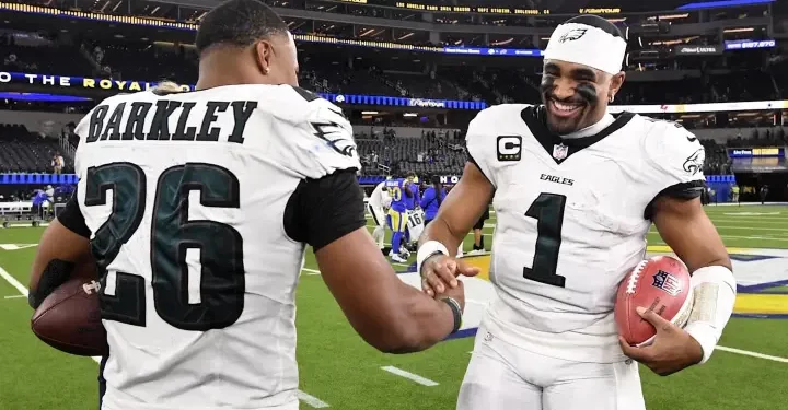 Philadelphia Eagles Jalen Hurts and Saquon Barkley to Make First Late-Night TV Appearance on “The Tonight Show Starring Jimmy Fallon” Tuesday, February 11 @ 11:35PM