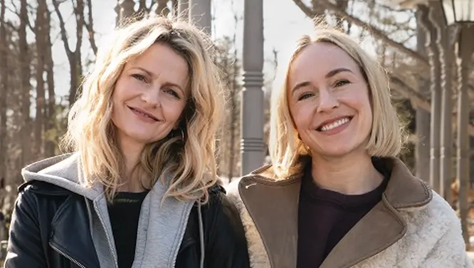 IFC and AMC+ Renew Dark Comedy “SisterS,” Starring Real-Life Best Friends Sarah Goldberg and Susan Stanley, for a Second Season