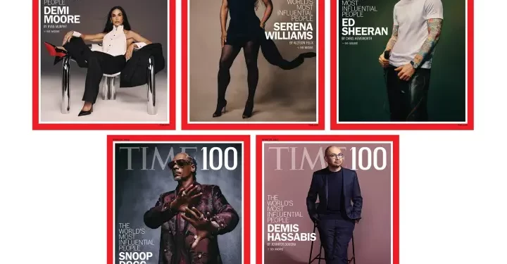 Time Reveals the 2025 Time100 List of the 100 Most Influential People in the World