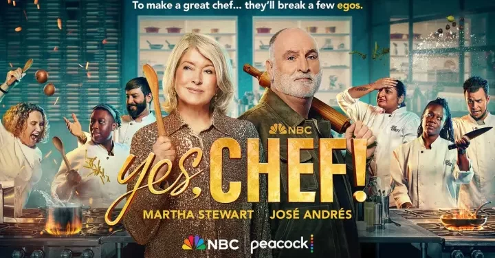 Twelve Rebellious Chefs Are Set for Battle on NBC’s Bold New Cooking Competition Series “Yes, Chef!” Hosted by Emmy-Award Winning Chefs Jose Andres and Martha Stewart