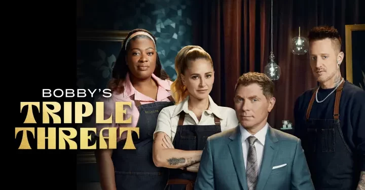 “Bobby’s Triple Threat” Is Back With Brand-New Addition to Bobby Flay’s Hand-Picked Trio of Culinary Titans